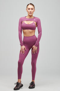 SLEEK LEGGINGS- PURPLE