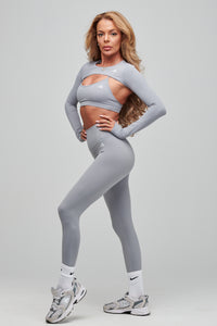 SLEEK LEGGINGS- GREY