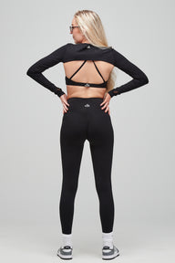 SLEEK TWO PIECE BRA SET- BLACK