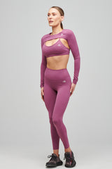 SLEEK LEGGINGS- PURPLE