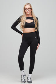SLEEK LEGGINGS- BLACK