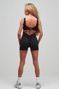 SCULPT ROMPER- BLACK